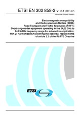 Preview ETSI EN 302858-2-V1.2.1 8.7.2011