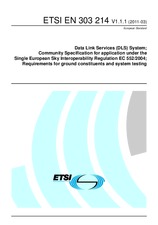 Standard ETSI EN 303214-V1.1.1 25.3.2011 preview