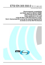Standard ETSI EN 305550-2-V1.1.1 7.7.2011 preview