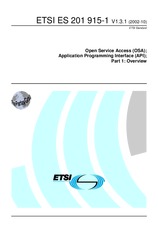 Standard ETSI ES 201915-1-V1.3.1 2.10.2002 preview