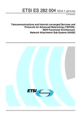 Standard ETSI ES 282004-V3.4.1 4.3.2010 preview