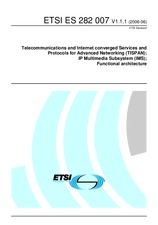 Standard ETSI ES 282007-V1.1.1 5.6.2006 preview