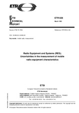 Standard ETSI ETR 028-ed.1 31.3.1992 preview