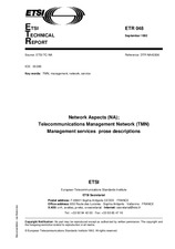 Standard ETSI ETR 048-ed.1 7.9.1992 preview