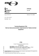 Standard ETSI ETR 052-ed.1 29.7.1993 preview