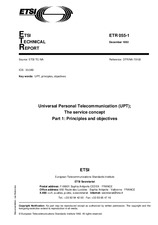 Standard ETSI ETR 055-1-ed.1 30.12.1992 preview