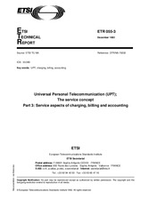 Standard ETSI ETR 055-3-ed.1 30.12.1992 preview