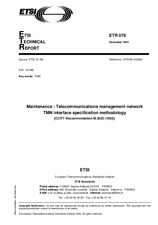 Standard ETSI ETR 078-ed.1 2.12.1993 preview