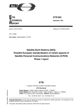 Standard ETSI ETR 093-ed.1 20.9.1993 preview