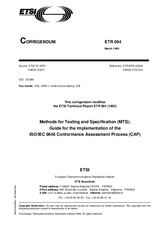 Standard ETSI ETR 094-ed.1/Cor.1 15.3.1994 preview