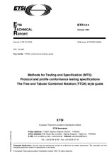 Standard ETSI ETR 141-ed.1 30.10.1994 preview