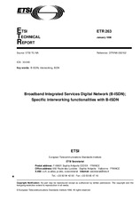 Standard ETSI ETR 263-ed.1 15.1.1996 preview