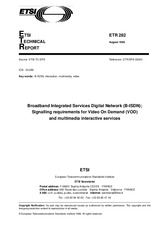 Standard ETSI ETR 282-ed.1 15.8.1996 preview