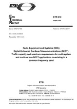 Standard ETSI ETR 310-ed.1 2.8.1996 preview