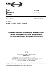 Standard ETSI ETR 325-ed.1 15.12.1996 preview