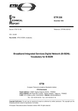 Standard ETSI ETR 338-ed.1 30.12.1996 preview