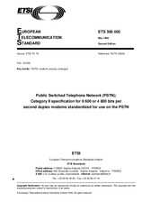 Standard ETSI ETS 300002-ed.2 30.5.1996 preview