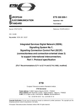 Standard ETSI ETS 300009-1-ed.3 15.9.1996 preview