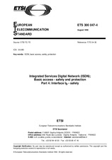 Preview ETSI ETS 300047-4-ed.1 31.8.1992
