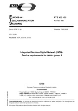 Standard ETSI ETS 300120-ed.1 10.11.1992 preview