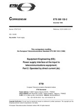 Standard ETSI ETS 300132-2-ed.1/Cor.1 30.12.1996 preview