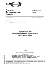 Standard ETSI ETS 300133-2-ed.1 2.7.1992 preview