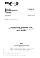 Standard ETSI ETS 300136-ed.1 30.3.1992 preview