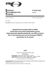 Standard ETSI ETS 300138-5-ed.1 30.5.1997 preview