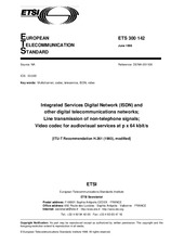 Standard ETSI ETS 300142-ed.1 30.6.1998 preview