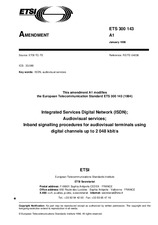 Standard ETSI ETS 300143-ed.1/Amd.1 15.1.1996 preview