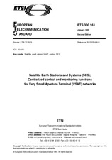 Standard ETSI ETS 300161-ed.2 15.1.1997 preview