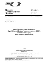 Standard ETSI ETS 300175-6-ed.2 30.9.1996 preview