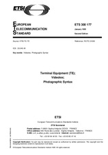 Standard ETSI ETS 300177-ed.2 15.1.1995 preview