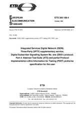 Standard ETSI ETS 300188-4-ed.1 31.10.1996 preview