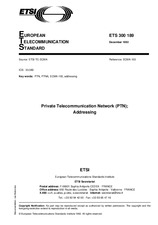 Standard ETSI ETS 300189-ed.1 18.12.1992 preview