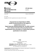 Standard ETSI ETS 300196-6-ed.1 15.4.1998 preview