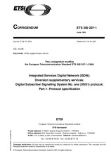 Standard ETSI ETS 300207-1-ed.1/Cor.1 15.6.1995 preview