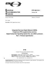 Standard ETSI ETS 300210-1-ed.1 15.2.1996 preview