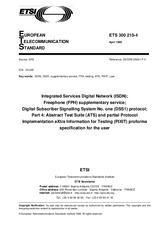 Standard ETSI ETS 300210-4-ed.1 15.4.1998 preview