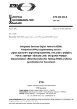 Standard ETSI ETS 300210-6-ed.1 15.4.1998 preview