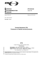 Standard ETSI ETS 300222-ed.1 31.1.1993 preview