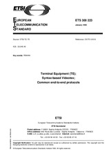 Standard ETSI ETS 300223-ed.1 31.1.1993 preview