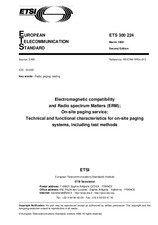 Standard ETSI ETS 300224-ed.2 15.3.1998 preview