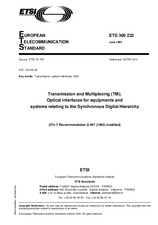 Standard ETSI ETS 300232-ed.1 1.6.1993 preview