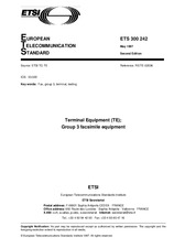 Standard ETSI ETS 300242-ed.2 15.5.1997 preview