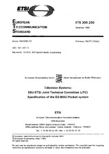 Standard ETSI ETS 300250-ed.1 29.12.1993 preview