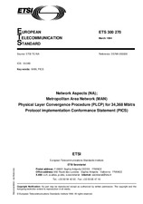 Standard ETSI ETS 300270-ed.1 24.3.1994 preview