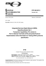 Standard ETSI ETS 300287-3-ed.1 15.12.1996 preview