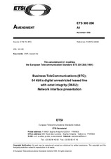 Standard ETSI ETS 300288-ed.1/Amd.1 5.6.1995 preview