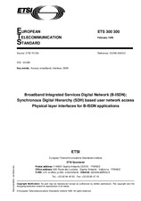 Standard ETSI ETS 300300-ed.1 17.2.1995 preview